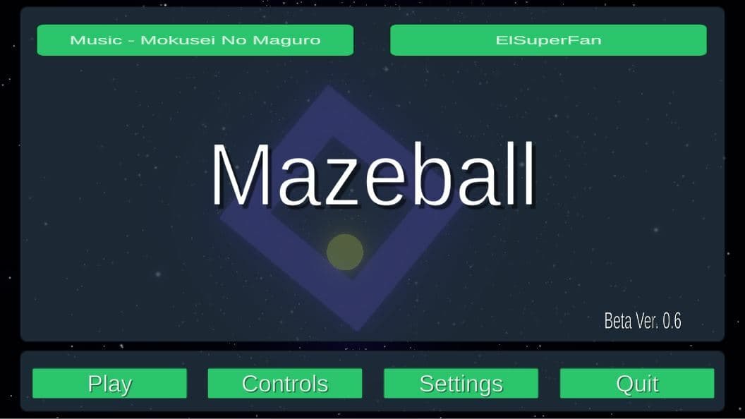 Maze Ball Neon