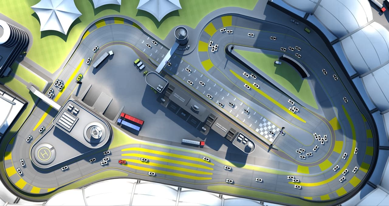 PixelJunk Racers screenshot 3