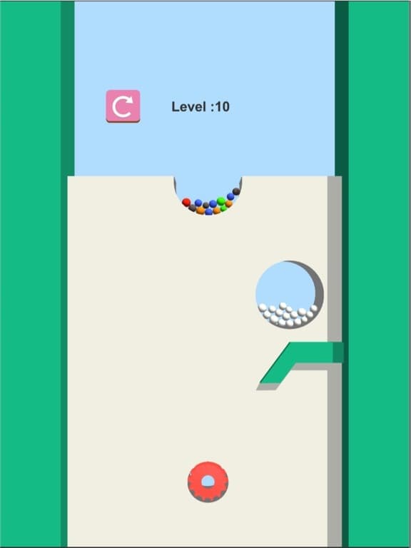 Sand Balls Dig: Color Fill 3D screenshot 3