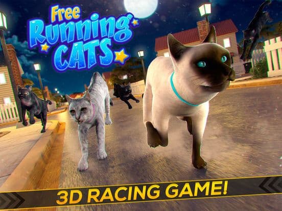 Running Cats - Survive The Free Kitty Cat Simulator screenshot 2