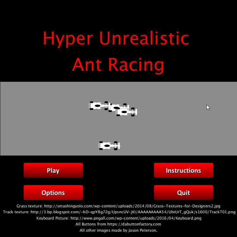 Hyper Unrealistic Ant Racing screenshot 2