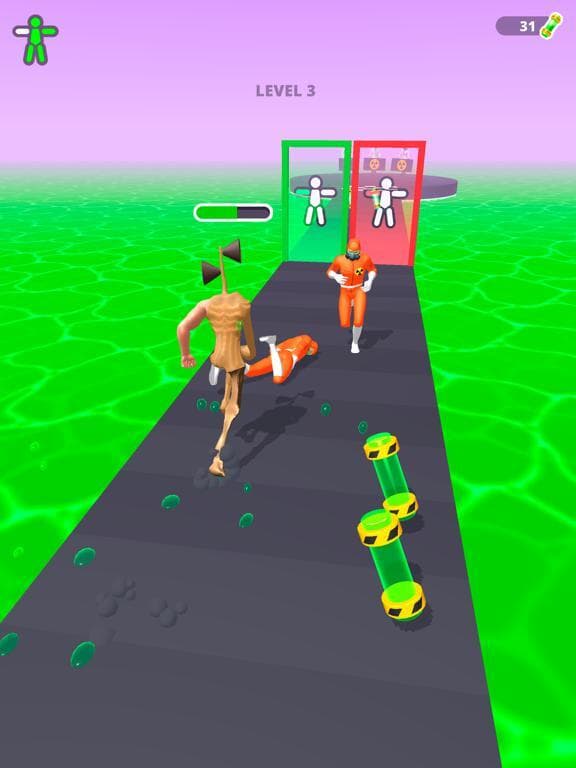 Monsters Lab - Freaky Running screenshot 4