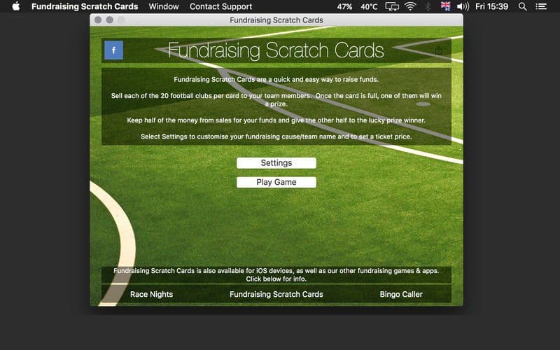 Fundraising Scratch Cards screenshot 5