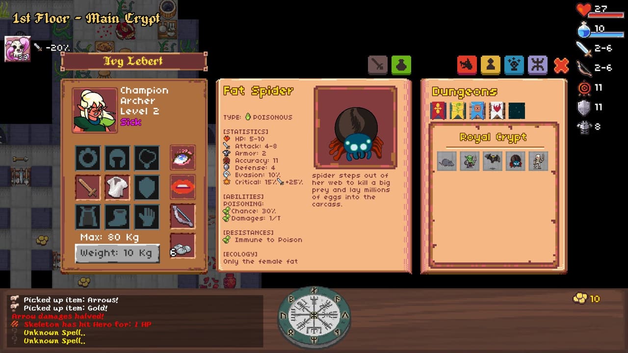 Paper Dungeons Crawler
