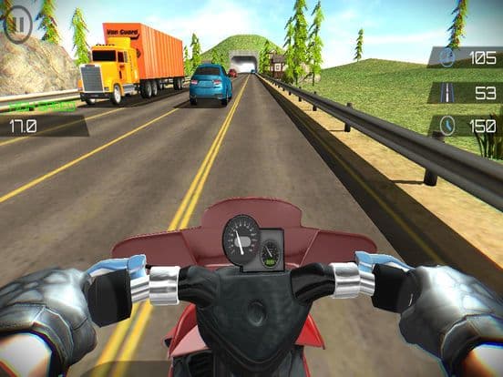 Highway Moto Traffic Rider screenshot 2
