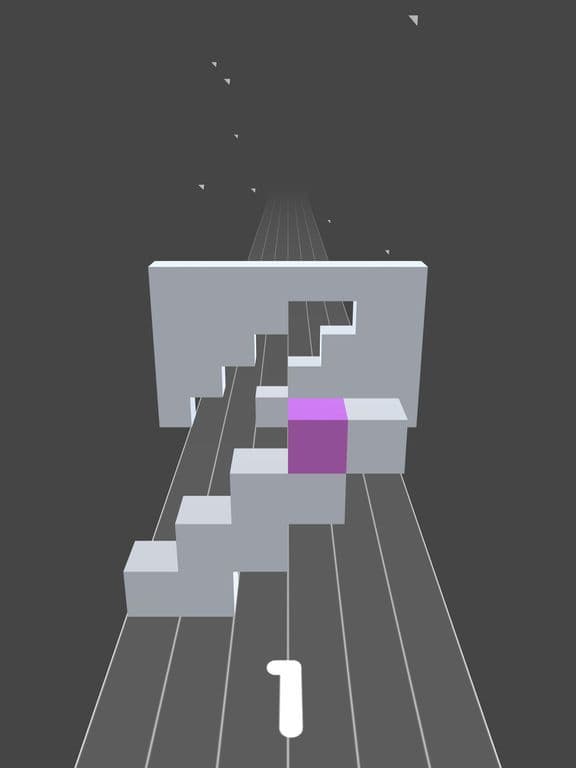 Fill the hole - Roll the cube to the left or right screenshot 2