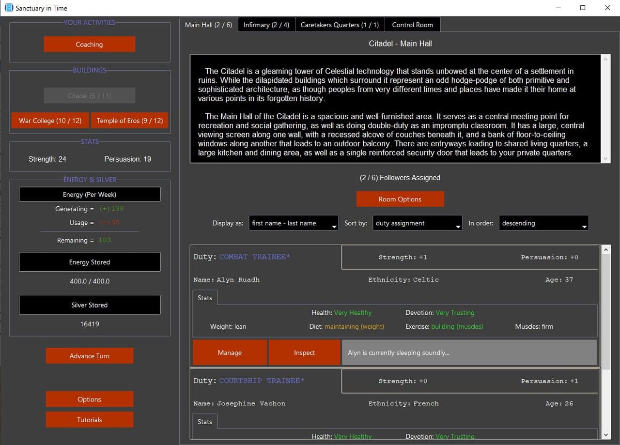 Sanctuary in Time screenshot 3