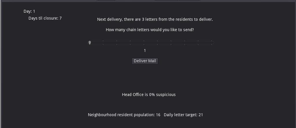Markovs Chain Letter