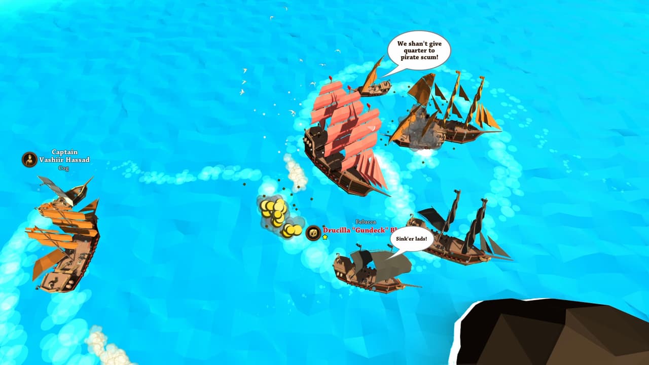 Pirates of the Polygon Sea screenshot 3