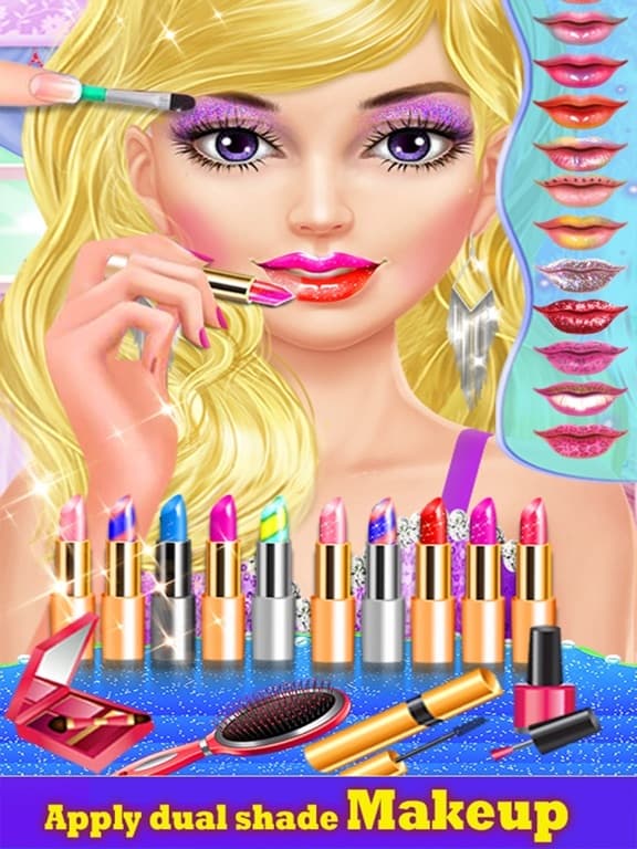 Lipstick Maker Makeup Game screenshot 5
