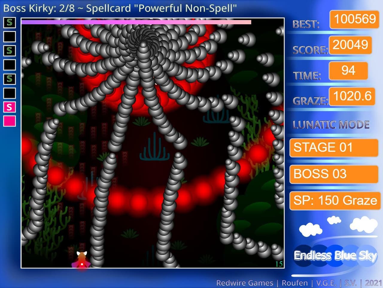 Touhou Fangame ~ Endless Blue Sky screenshot 5