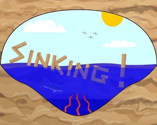 SINKING !