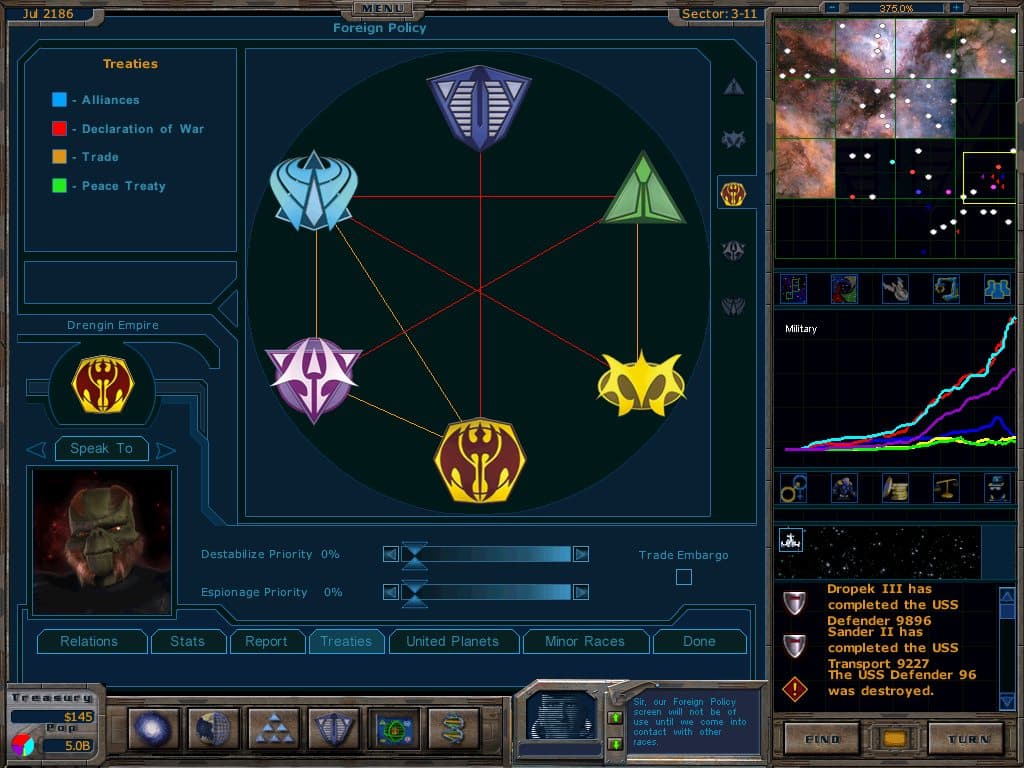 Galactic Civilizations (2003) screenshot 4