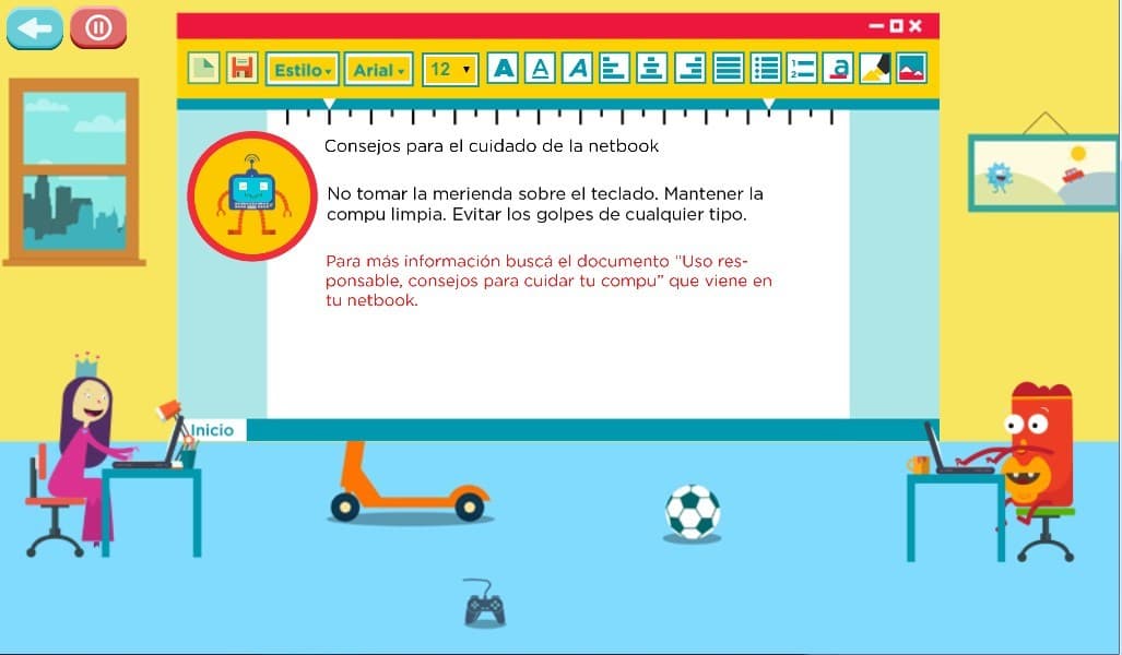 Misión especial: Cuidemos las netbooks - 2do ciclo
