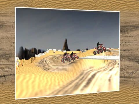 Quad Bike Race - Desert Offroad screenshot 4