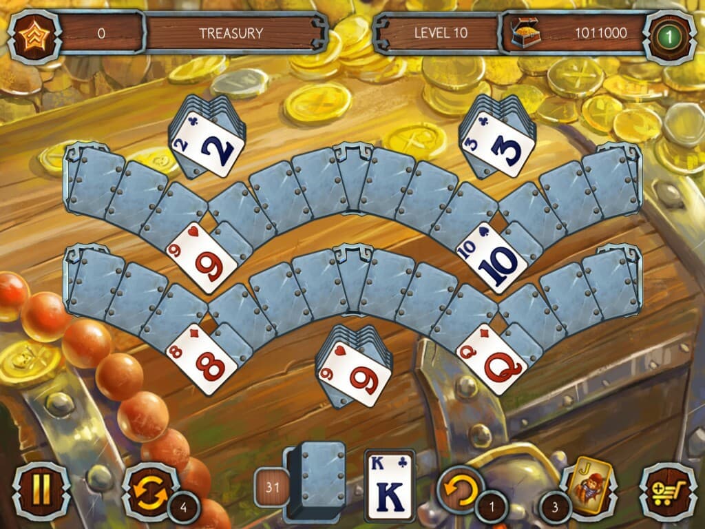 Solitaire Legend of the Pirates 3 screenshot 2
