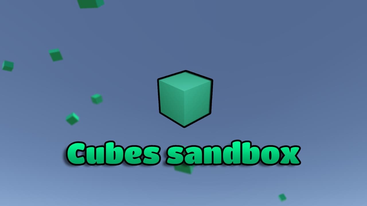 Cubes sandbox - Demo screenshot 2