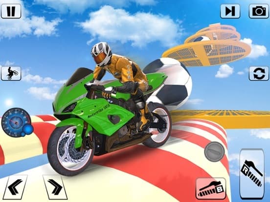 Bike 360 Flip Stunt game 3d screenshot 3