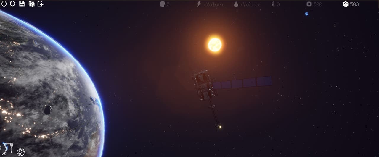 Final Return - Space Station Building Game screenshot 2