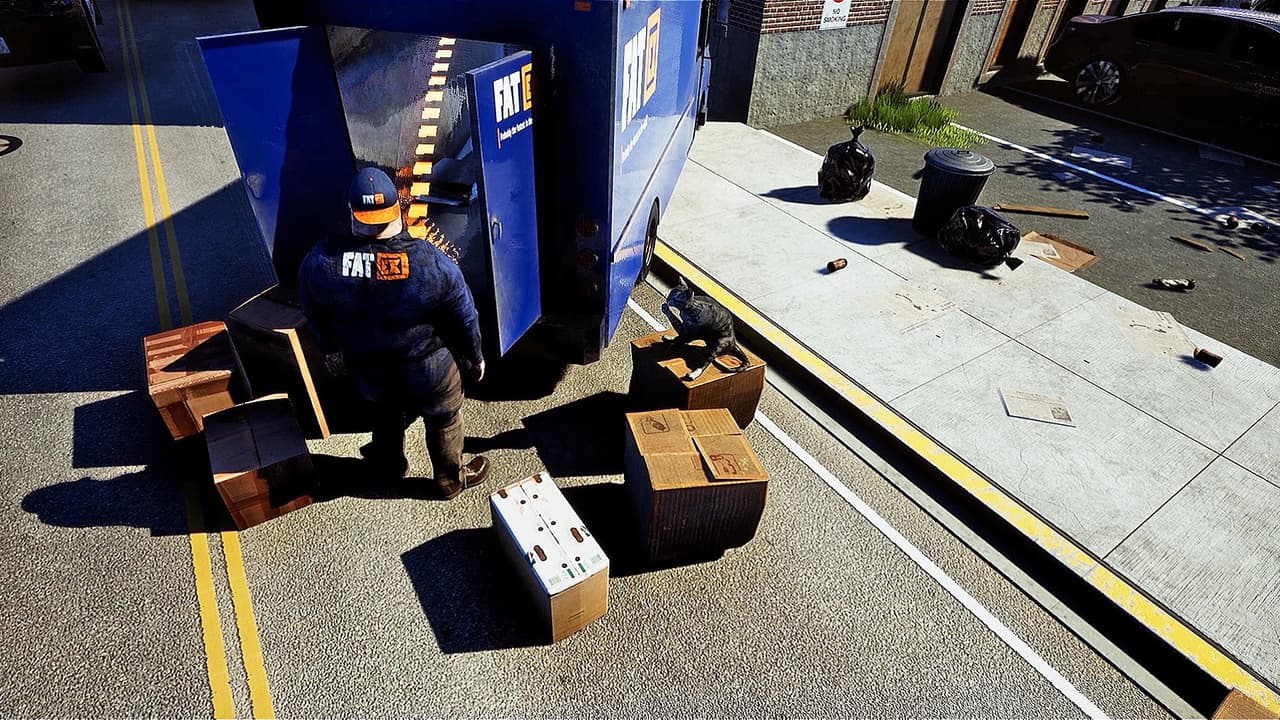 Fat[EX] Courier Simulator screenshot 2