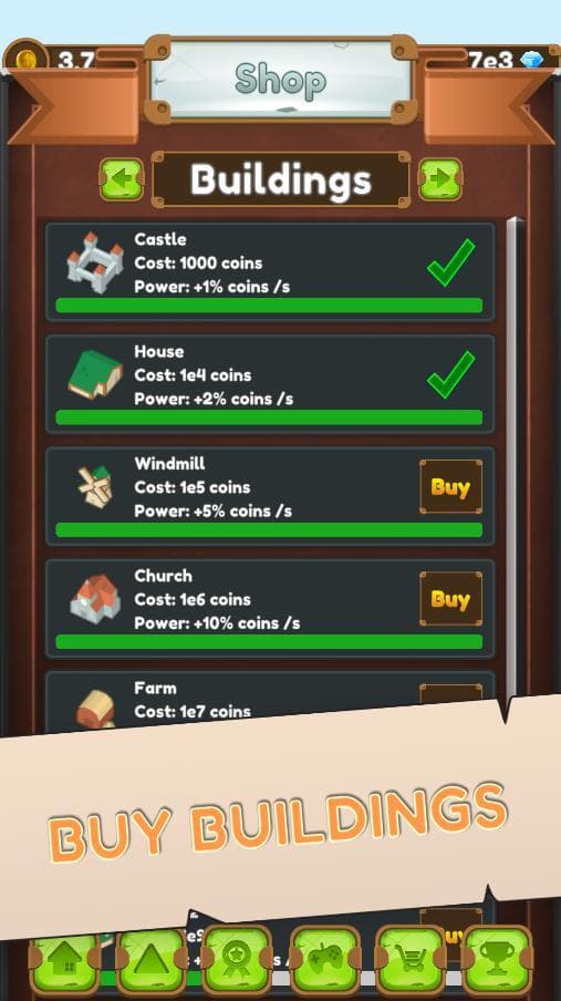 Stronghold Clicker screenshot 6