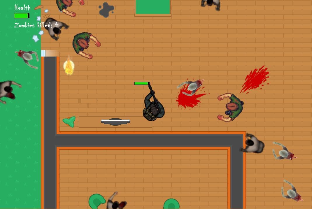 Drunk Zombie Defense screenshot 4