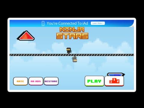 Ninja Star Jump screenshot 3