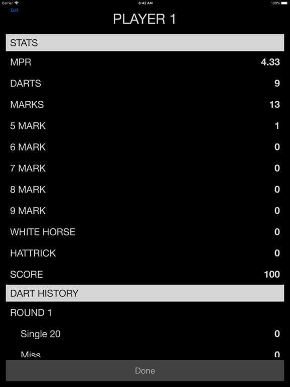 Cricket Darts Scoreboard screenshot 4