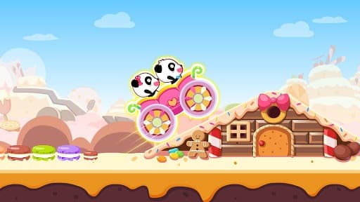 Baby Panda Car Racing screenshot 3
