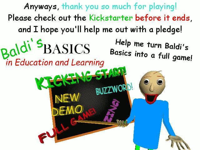 BALDI PRE RELEASE 2 CAMP