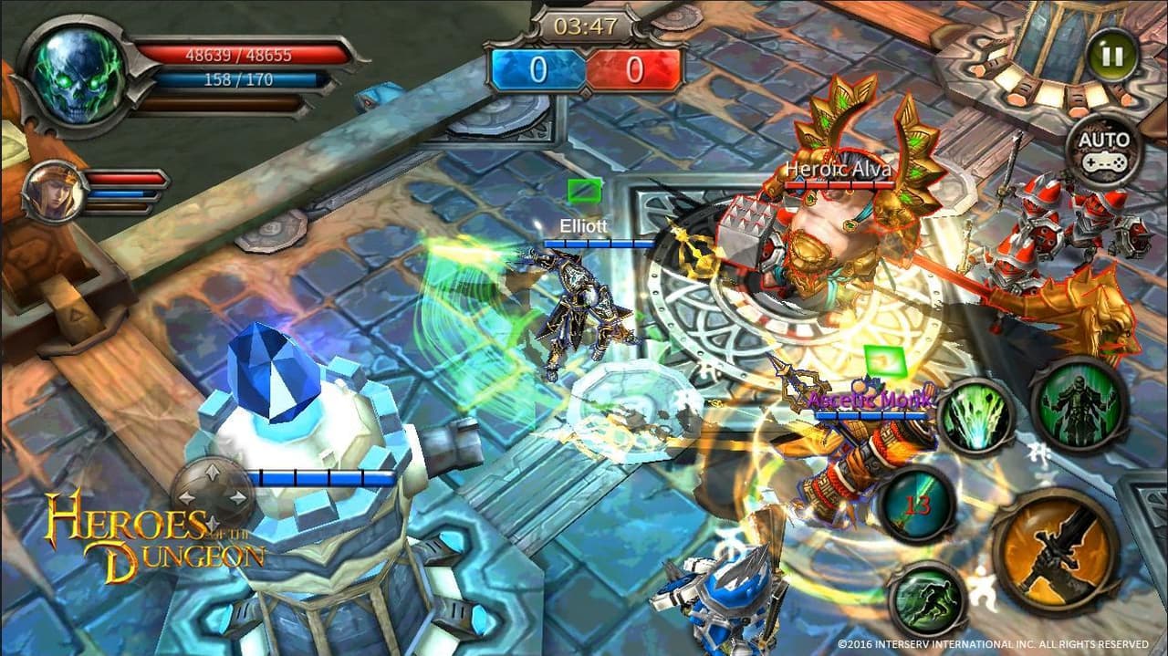 [Android & iOS] Heroes of the Dungeon screenshot 2