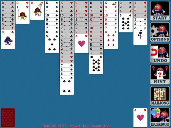 Spider Solitaire with Live Cards screenshot 3