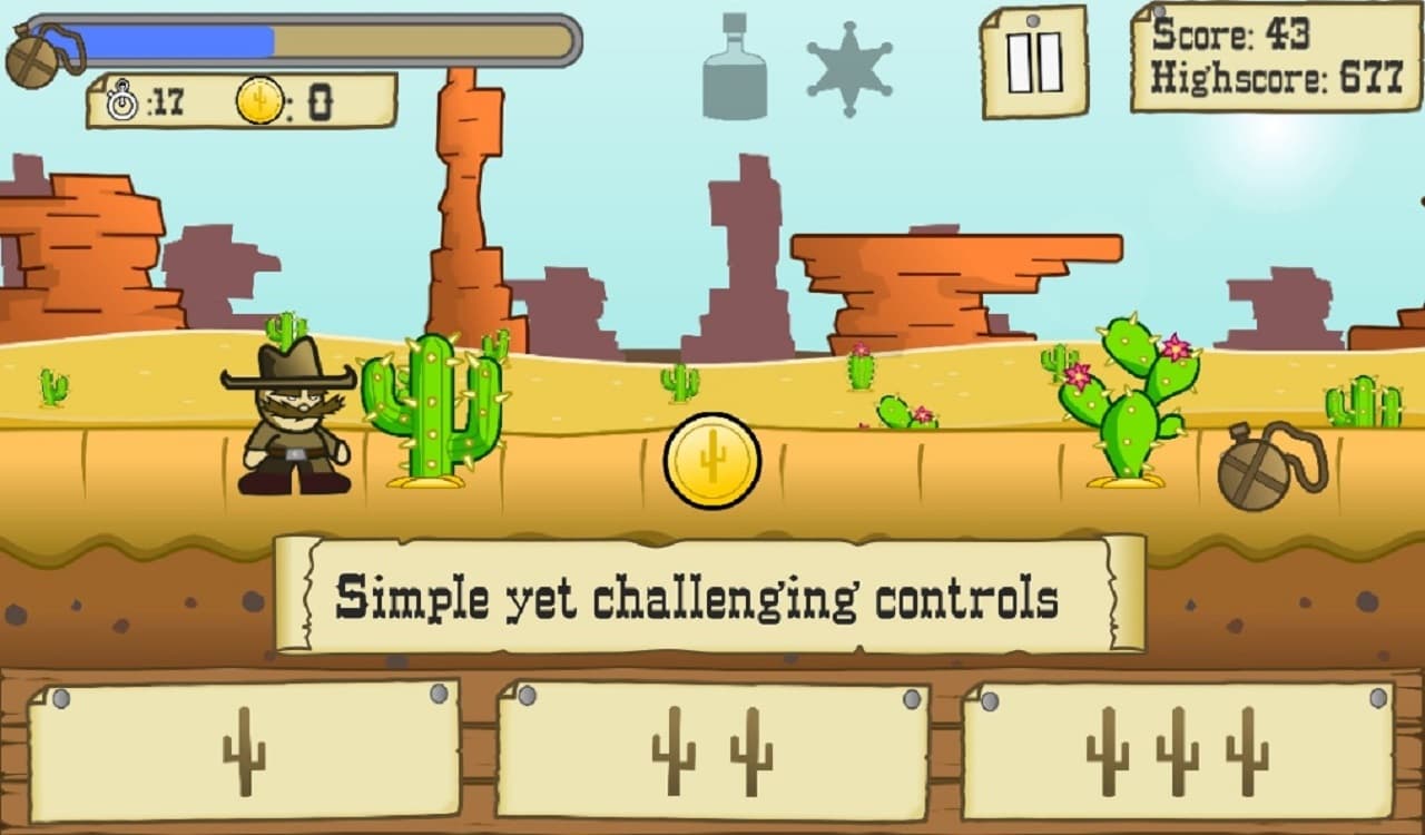 Cactus Jumper (itch) screenshot 2