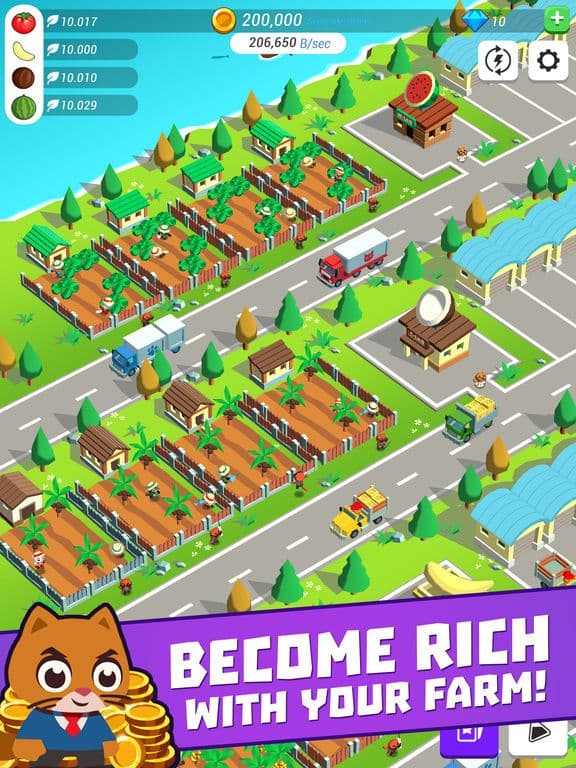 Super Idle Cats - Clicker Farm screenshot 3