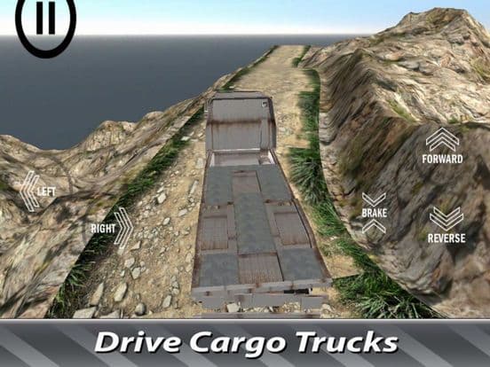 Climb Hill Truck Transport 3D screenshot 2