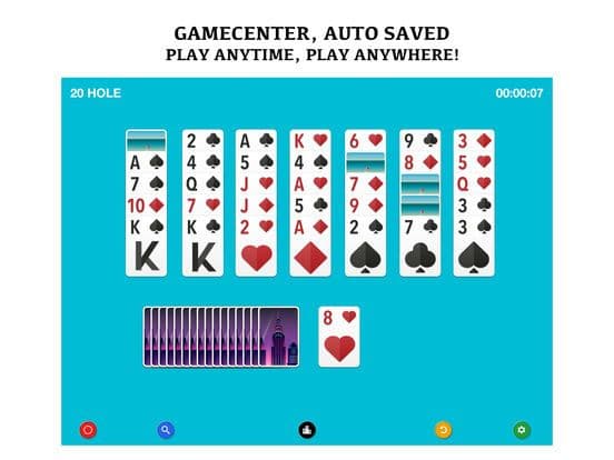 Golf Solitaire Board Game