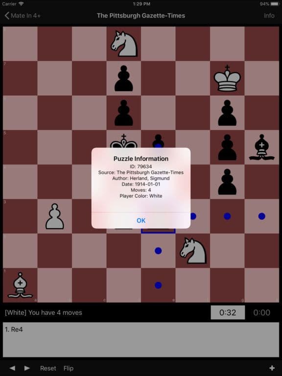 Mate in 4+ Puzzles screenshot 4