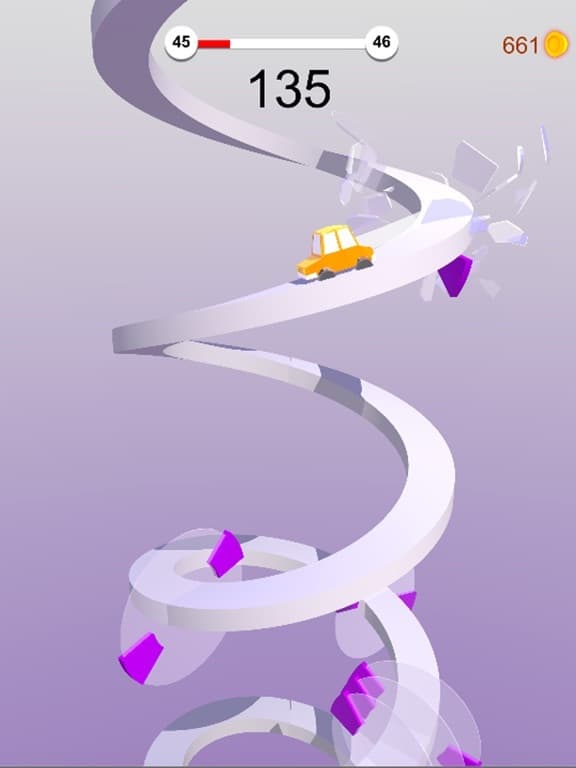 Twisty Break 3D - Car Run Down screenshot 2