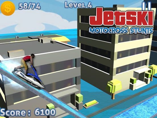JetSki MotoCross Uphill Race screenshot 4