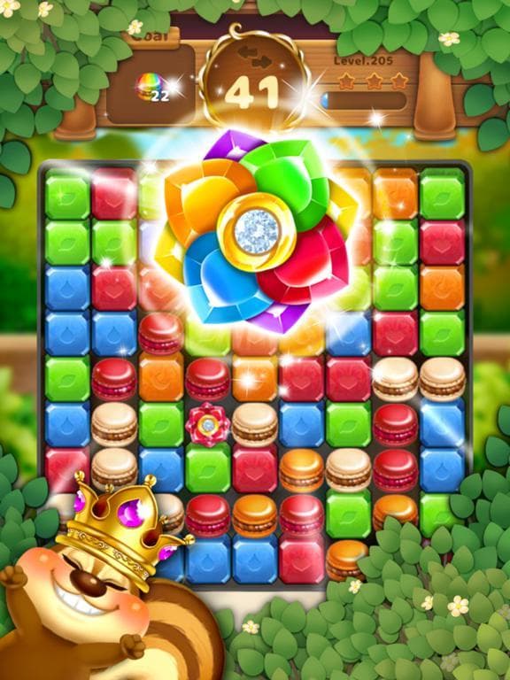 Jewels Garden: Blast Puzzle screenshot 4