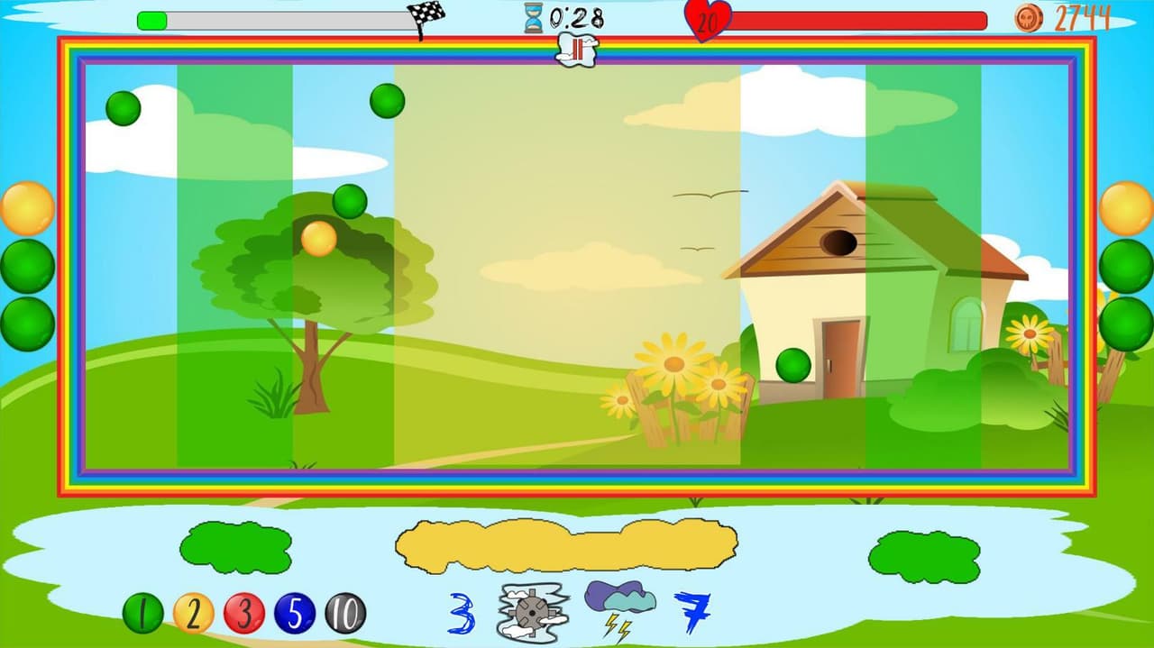 Rain Balls - interesting gameplay screenshot 2