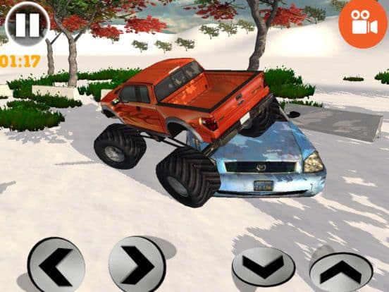 Monster Wheels Offroad Arena Parking Game screenshot 6