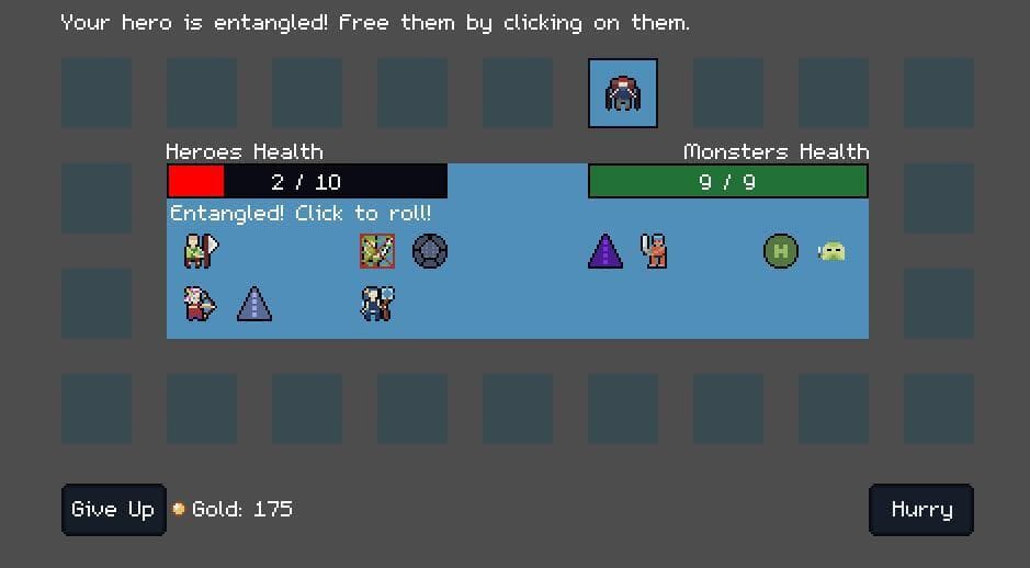 Dice Heroes (itch) screenshot 2