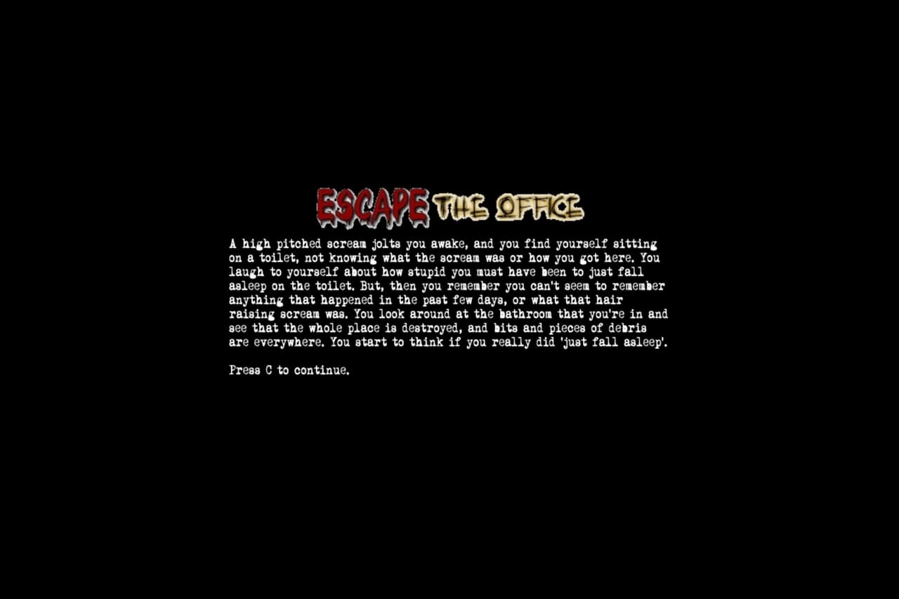 Escape The Office (itch) (Fake Mosquito) screenshot 2