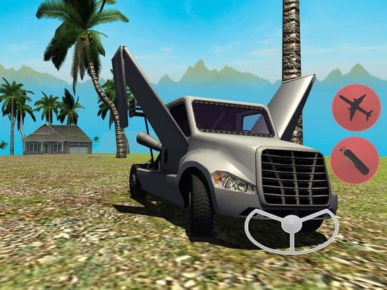 Flying Car Simulator: Jet Truck - Airplane Pilot screenshot 4