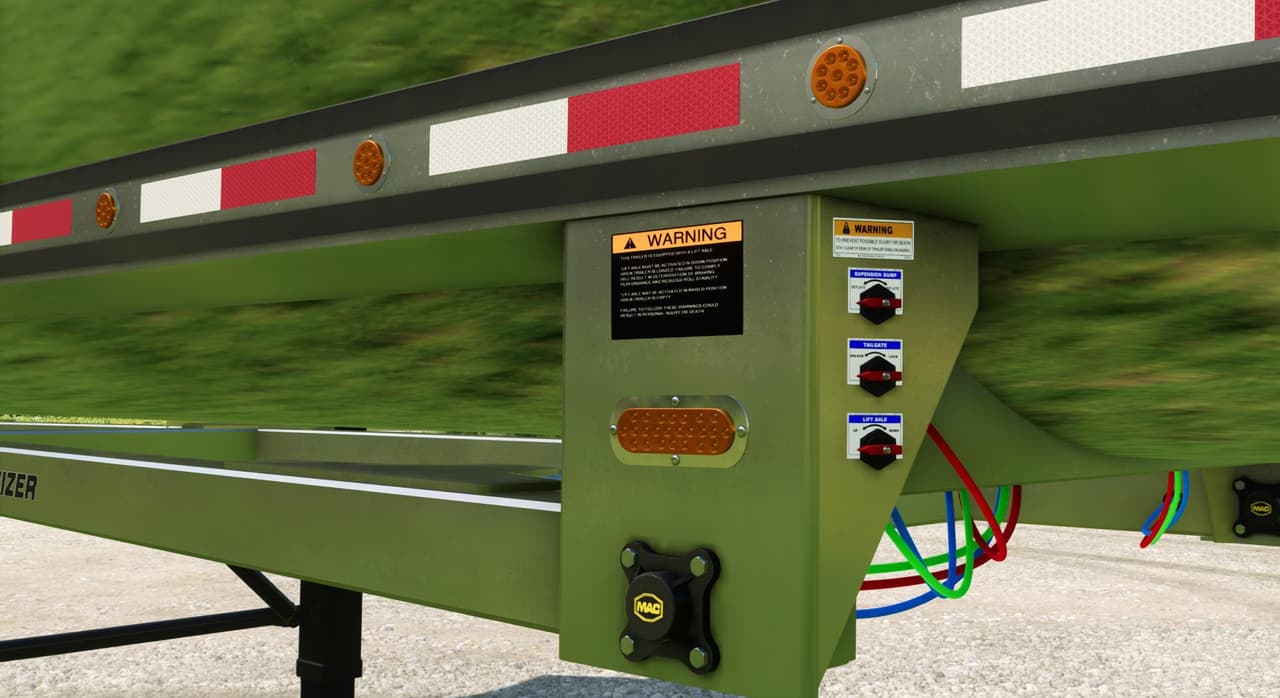 Mac Half Round Frameless Dump Trailer screenshot 6