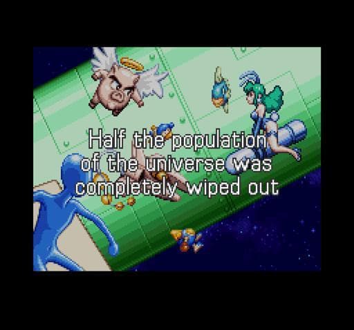 Jikkyou Oshaberi Parodius screenshot 2