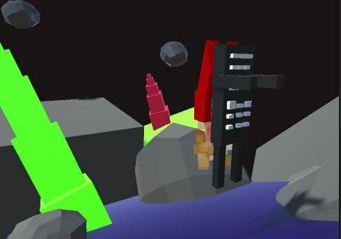 Keyboard Man in Space