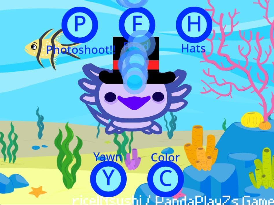 Pet Axolotl || Axolotl Simulation v1.9 screenshot 3