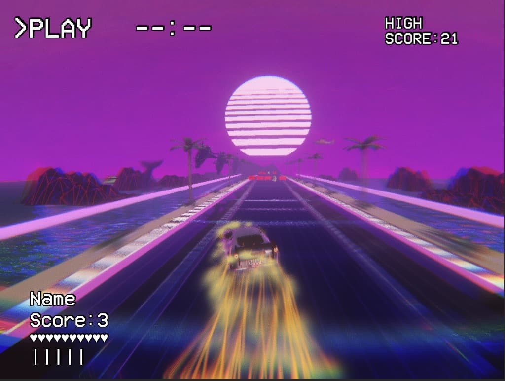 Synth Speeder Demo 2 screenshot 2